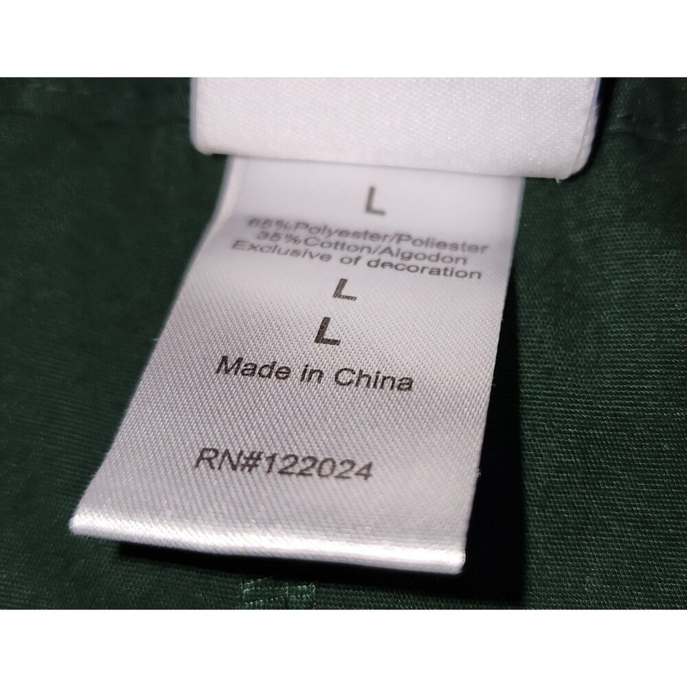 Green Bay Packers NFL Team Apparel Scrubs Pair Top & Bottom Men's Large EUC - Picture 14 of 15